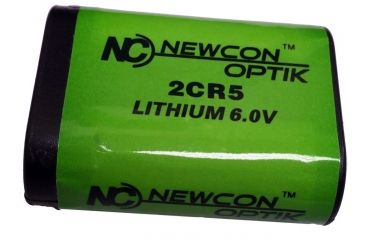 Image of Newcon Optik 2CR5 Lithium Non-Magnetic Battery, Green 2CR5 Battery