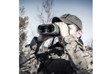Image of Newcon Optik LRB12K 7x42mm Laser Rangefinder Binocular, Green, Medium, LRB 12K