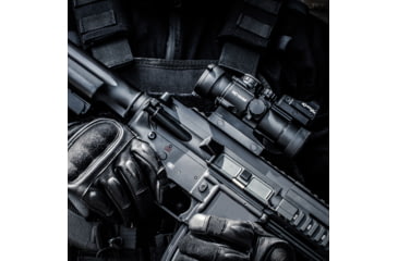 Image of Newcon Optik NC BURD Red Dot Sight, Red Dot Reticle, Black, NC BURD