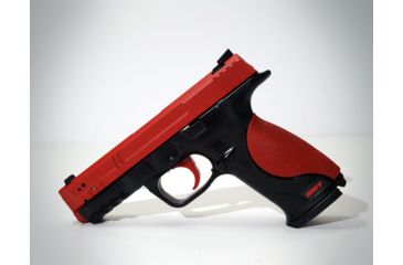 Image of NextLevel Training SIRT 107 Pro Training Pistol, Red Steel Slide and Red/Red Lasers NLT01-107-S2R000-00
