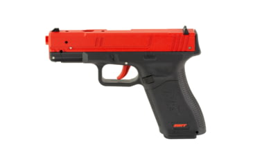 Image of NextLevel Training SIRT 115S Laser Training Pistol, G45/G19X, Red Take Up Laser, Green Shot Indicator Laser, Black/Red, 115S-S2G000-00