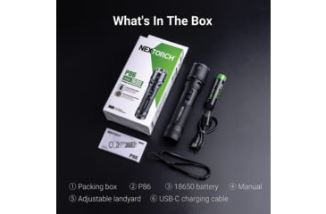 Image of Nextorch P86 Tactical Flashlight, NXP86