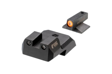 Image of Night Fision Night Sight Set, 1911, .180in, Blade Orange Front, Black, 1911-325-003-OGZG