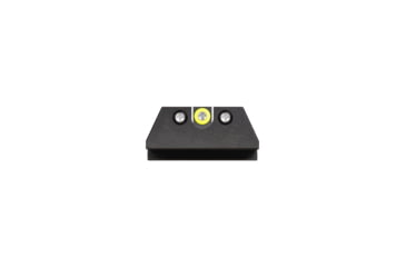 Image of Night Fision Night Sight Set, HK VP9/VP9SK/P30/45C, Yellow Front, U Notch Rear, Black, HAK-126-007-YGZG