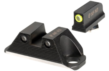 Image of Night Fision Optics Ready Stealth Square-Notch Tritium Pistol Night Sight w/ COA Optic