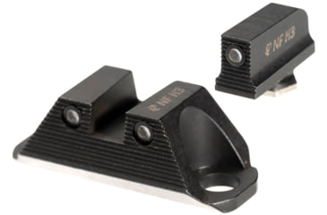 Image of Night Fision Optics Ready Stealth Square-Notch Tritium Pistol Night Sight w/ COA Optic