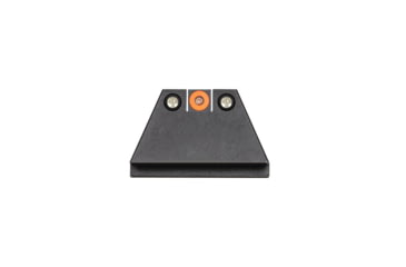 Image of Night Fision Suppressor Height Night Sight Set, Glock 17/19/34, Orange Front, Black, GLK-004-003-OGZG