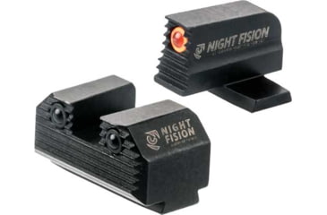 Image of Night Fision Springfield Hellcat Tritium Stealth Orange Ring Night Sight Set, Springfield Hellcat OSP/RDP, Black, SPR229248268OGZG