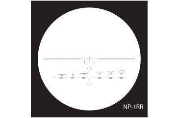 Image of NightForce 3.5-15x56 NXS Illuminated Reticle Rifle Scope NP-1RR Reticle
