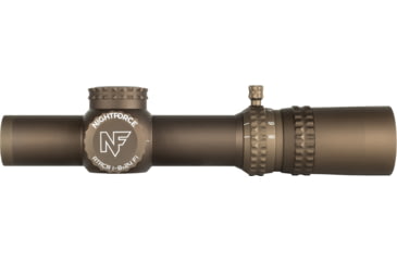 Image of NightForce ATACR Rifle Scope, 1-8x24mm, 34mm Tube, F1/FFP, FC-DMx Reticle, Dark Earth, C672