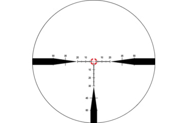 Image of NightForce NX8 1-8x24mm 30mm Tube Riflescope, First Focal Plane, FC-DMx/FC-MOA Reticle, Black, C601