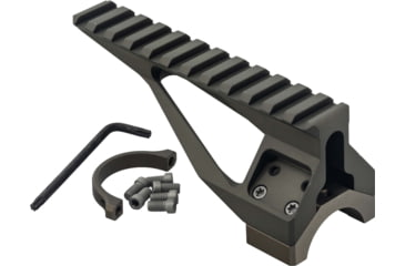 Image of NightForce Rail Accessory Platform Improved RAP-I W/Multimount Cap, 30mm, Dark Earth, A689