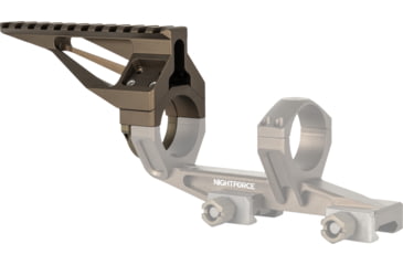 Image of NightForce Rail Accessory Platform Improved RAP-I W/Multimount Cap, 34mm, Dark Earth, A688