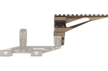 Image of NightForce Rail Accessory Platform Improved RAP-I W/Multimount Cap, 34mm, Dark Earth, A688