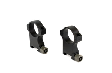 Image of NightForce Standard Duty Rifle Scope Ring Set, Black, 30mm,1.5in,Extra High A419