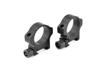 Image of NightForce Standard Duty Rifle Scope Ring Set,Black,30mm,.9in,Low A416