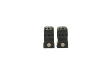 Image of NightForce ULTRALITE 30mm Titanium/Alloy Ring Set, High, 1.125, 6 Screw, Black, Full-Size, A266