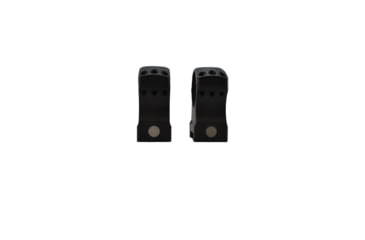 Image of NightForce ULTRALITE 30mm Titanium/Alloy Ring Set, X-High, 1.375, 6 Screw, Black, Full-Size, A268