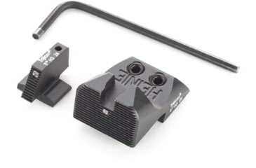 Image of Nighthawk Custom Heinie Straight 8 Tall Rear and Front Triitium Sights, for Suppressor Use, SI0050