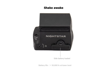 Image of NightStar PT17MR 1x17mm Reflex Red Dot Sight