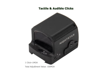 Image of NightStar PT17MR 1x17mm Reflex Red Dot Sight