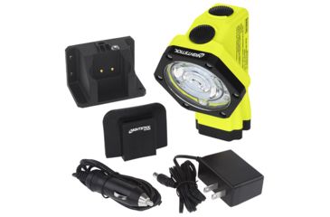 Image of Nightstick IS Rechargeable Multi-Function No-Band Headlamp w/ Heavy-Duty Rubber Hard Hat Mount, Green, XPR-5561GC