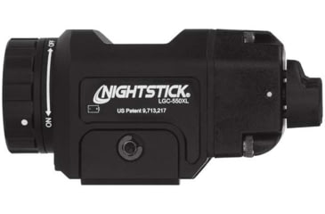 Image of Nightstick Long Gun 1 x CR123 LED Compact Weapon Light, 550 Lumens, IPX-7 Waterproof, Anodized, Black, LGC-550XL