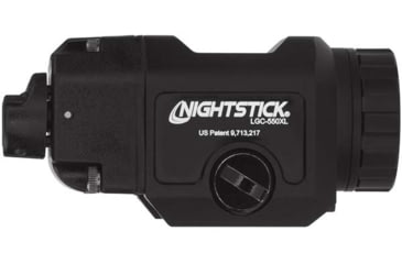 Image of Nightstick Long Gun 1 x CR123 LED Compact Weapon Light, 550 Lumens, IPX-7 Waterproof, Anodized, Black, LGC-550XL