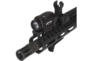 Image of Nightstick Long Gun 1 x CR123 LED Compact Weapon Light, 550 Lumens, IPX-7 Waterproof, Anodized, Black, LGC-550XL