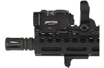 Image of Nightstick Long Gun 1 x CR123 LED Compact Weapon Light, 550 Lumens, IPX-7 Waterproof, Anodized, Black, LGC-550XL