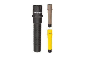 Image of Nightstick Polymer Rechargeable Multi-Function Tactical LED Flashlight, Black, Tan, Yellow