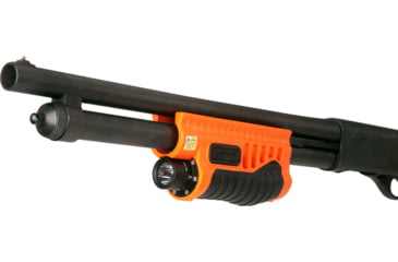 Image of Nightstick Shotgun Forend Light f/ Remington 870/Tac-14, Less-Lethal Orange, SFL-14WL