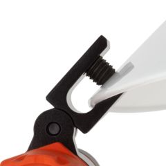 Image of Nightstick Tactical Fire LED Flashlight w/Multi-Angle Helmet Mount,180 Lumens,Red FDL-300R-K01