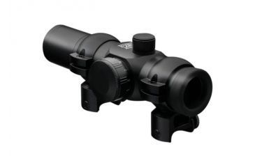 Image of Nikko Stirling 50mm Red Dot with 5/8 Integrated Mounts, Black, Small, NSN N, NRD50IM