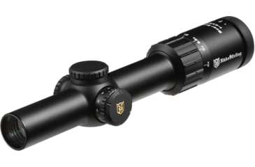 Image of Nikko Stirling Boar Eater 1-6x24mm, 30mm Tube, Rifle Scope, Glass Reticle, 4 Extreme Dot, Matte Black, NSBE1624