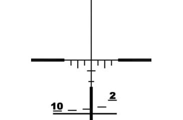 Image of Nikko Stirling Diamond Sportsman 10-50x60 NATO Rifle Scope, 30mm Tube, Glass Reticle, 1/8 MOA, Black, nsn105060nato