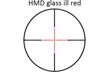 Image of Nikko Stirling Mountmaster Silver Crown 4x32 AO IR Rifel Scope, 1in Tube, HMD Reticle, 1/4 MOA, Black, nmmi432aon