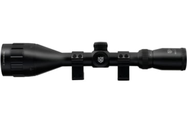 Image of Nikko Stirling Mountmaster 4-12x50 AO IR Rifle Scope, 1in Tube, HMD Reticle, 1/4 MOA, Black, nmmi41250aon