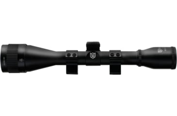 Image of Nikko Stirling Mountmaster 6x40 AO Rifle Scope, 1in Tube, HMD Reticle, 1/4 MOA, Black, nmm640aon