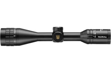 Image of Nikko Stirling Panamax 3-9x40 AO Rifle Scope, 1in Tube, Half Mil Dot Reticle, 1/4 MOA, Black, npw3940ao