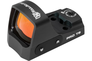 Image of Nikko Stirling PRO T5 Reflex Red Dot Sight, 1x, 4 MOA Red Dot, Matte Black, NDHOLOT5