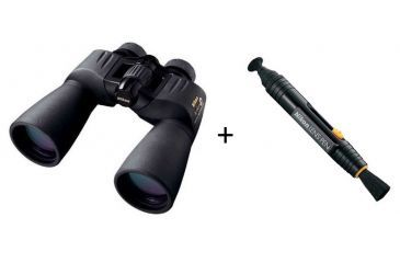 Image of Nikon 10x50 Action Extreme Waterproof Binoculars 7245 w/ Nikon LensPen Cleaning System, Black 7072