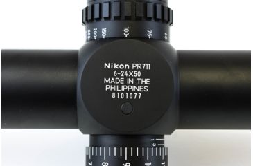 Image of Nikon 6-24x50SF X1000 Rifle Scope,Illuminated X-MOA Reticle,Matte Black, 16423