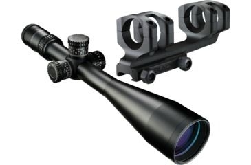 Image of Nikon BLACK FX1000 6-24x50SF Illuminated Rifle Scope, FX-MOA FFP Reticle, Matte Black w/Free Nikon Cantilever Mount