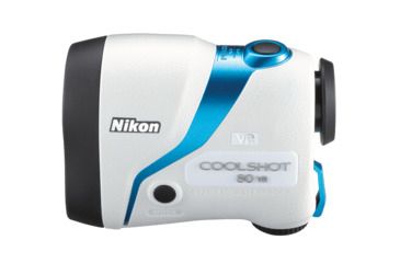 Image of Nikon Coolshot 80 Vibration Reduction Range Finder, White,Blue, 16206