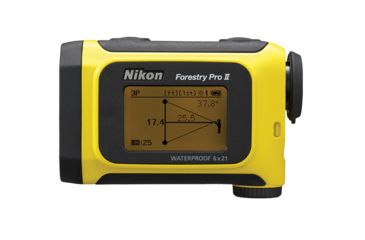 Image of Nikon Forestry Pro II Laser Rangefinder/Hypsometer, Black/Yellow, 16703