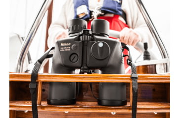 Image of Nikon OceanPro CF 7x50mm Global Compass Binoculars, Black, 16026