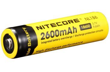 Image of Nitecore 18650 Battery, 2600mAH NCNL186