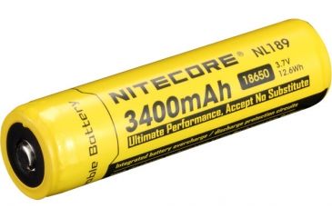 Image of NITECORE 18650 Rechargeable Battery, 3400mAh NCNL189
