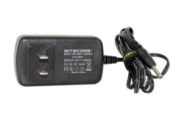 Image of Nitecore AC Home Charger - Fits the TM26 LED Flashlight, Black, TM-AC-WALL-CHARGER